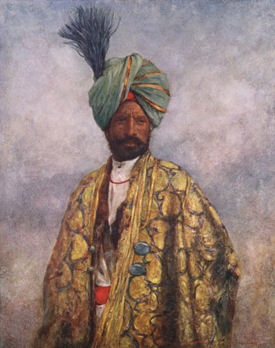 Kashmiri soldier by Mortimer Ludington Menpes